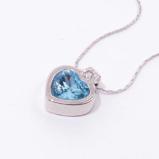 Crystal Heart to Heart Expandable Necklace