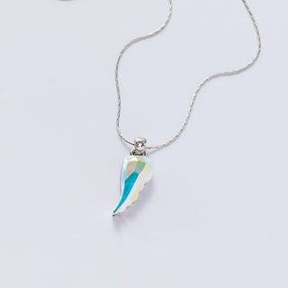 Crystal Wing Expandable Necklace
