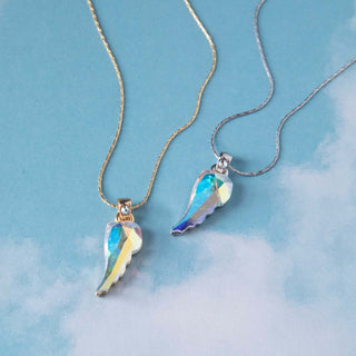Crystal Wing Expandable Necklace