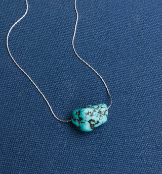 The Turquoise Nugget Expandable Necklace