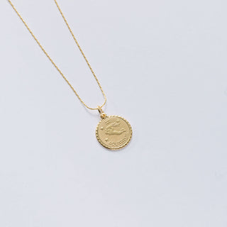 Small Zodiac Chain Slider Necklace