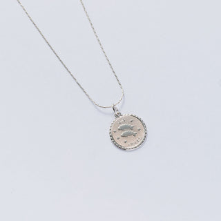 Small Zodiac Chain Slider Necklace