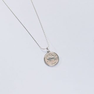Small Zodiac Chain Slider Necklace
