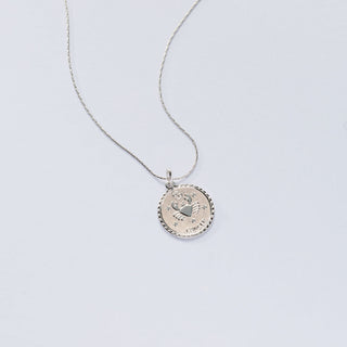 Small Zodiac Chain Slider Necklace