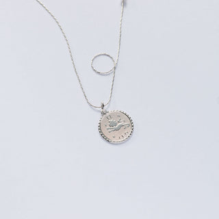 Small Zodiac Chain Slider Necklace
