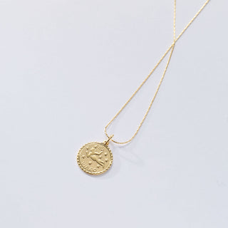 Small Zodiac Chain Slider Necklace