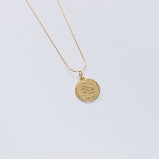 Small Zodiac Chain Slider Necklace