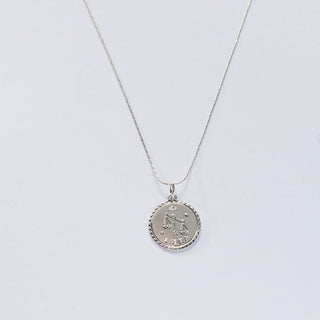 Small Zodiac Chain Slider Necklace