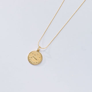 Small Zodiac Chain Slider Necklace