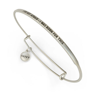 I Am Not Afraid Bangle