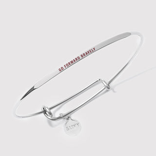 Go Forward Bravely Bangle