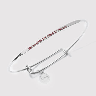 She Believed She Could So She Did Bangle