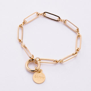 Paperclip Intention Chain Bracelet