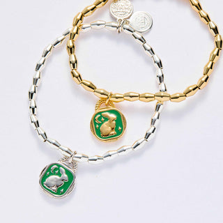 Rabbit Stretch Beaded Bracelet