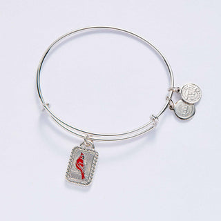 Red Cardinal Expandable Bangle
