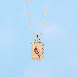 Red Cardinal Expandable Necklace