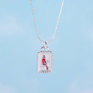 Red Cardinal Expandable Necklace