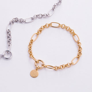Round-Oval Intention Bracelet