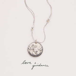 Mother Mary & Archangel Gabriel Guidance Chain Necklace